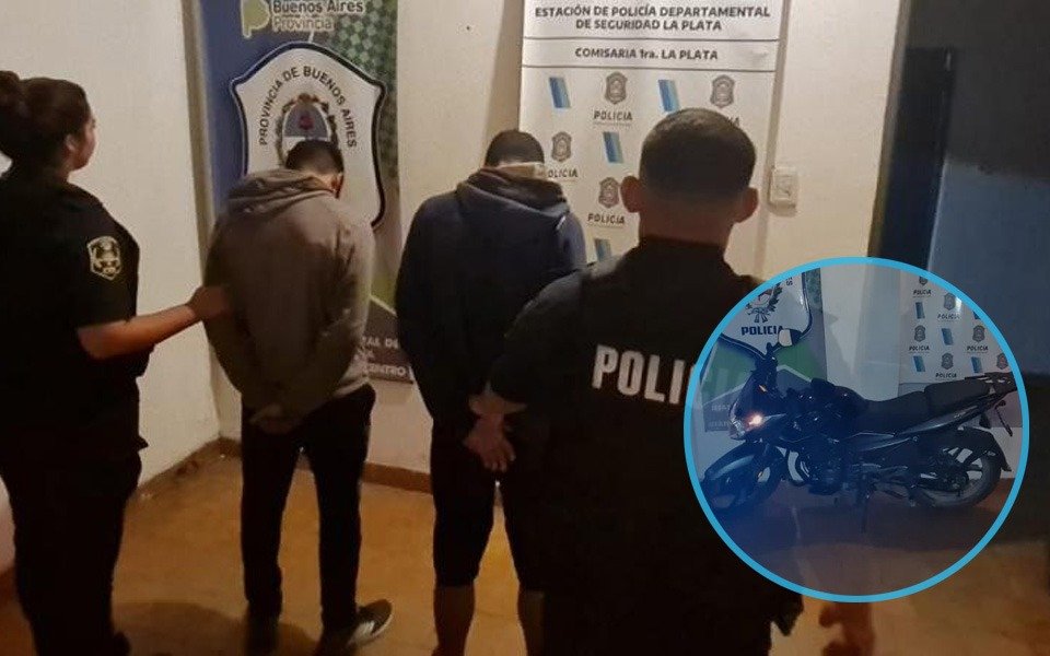 Dos menores detenidos que intentaron robar frente a la sede de la Federal en La Plata