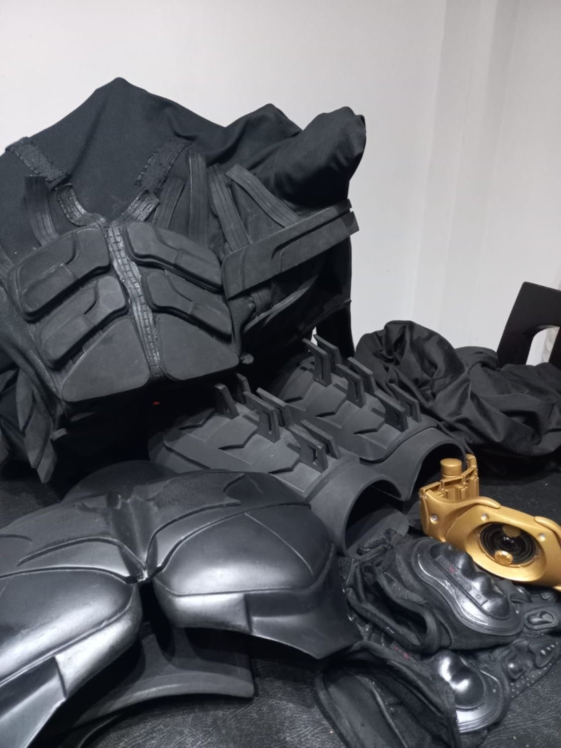 El Batman Solidario de La Plata se puso por última vez su traje: emotiva carta de despedida