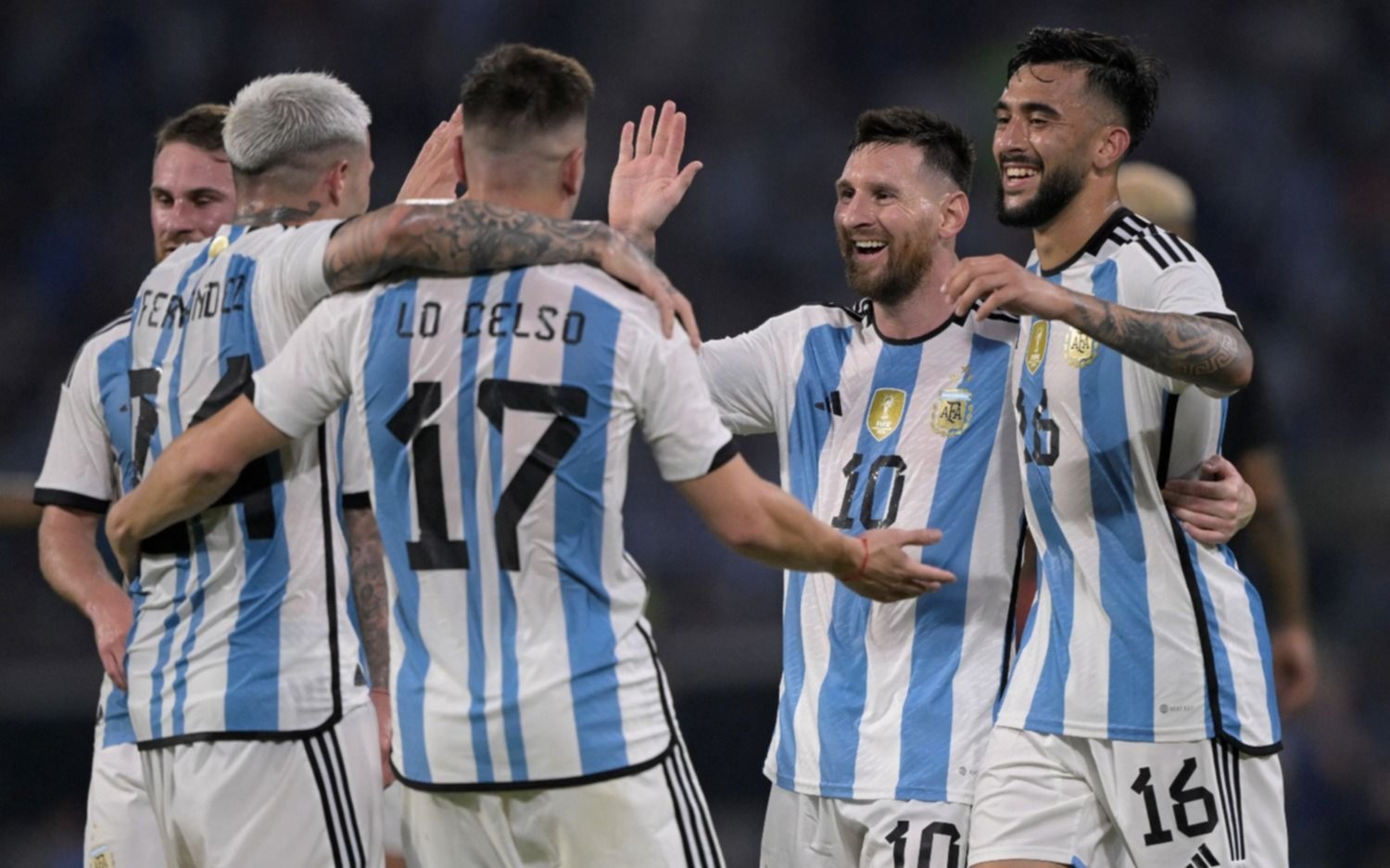 Argentina aplastó a Curazao: goleada récord y hat-trick de Lionel Messi