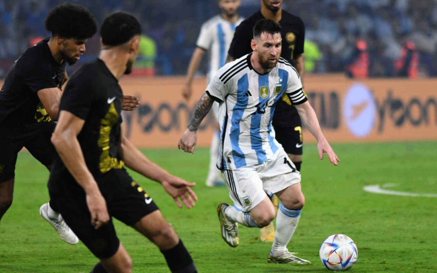 Messi quebró la marca de los 100 goles con Argentina