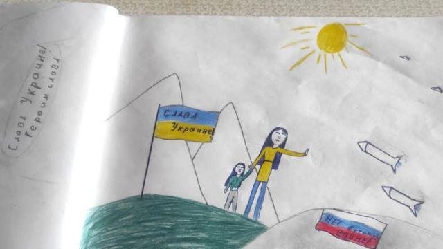 Un papá ruso condenado por un dibujo de su hija