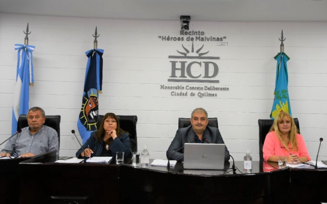 Sesión Ordinaria en el HCD de Quilmes