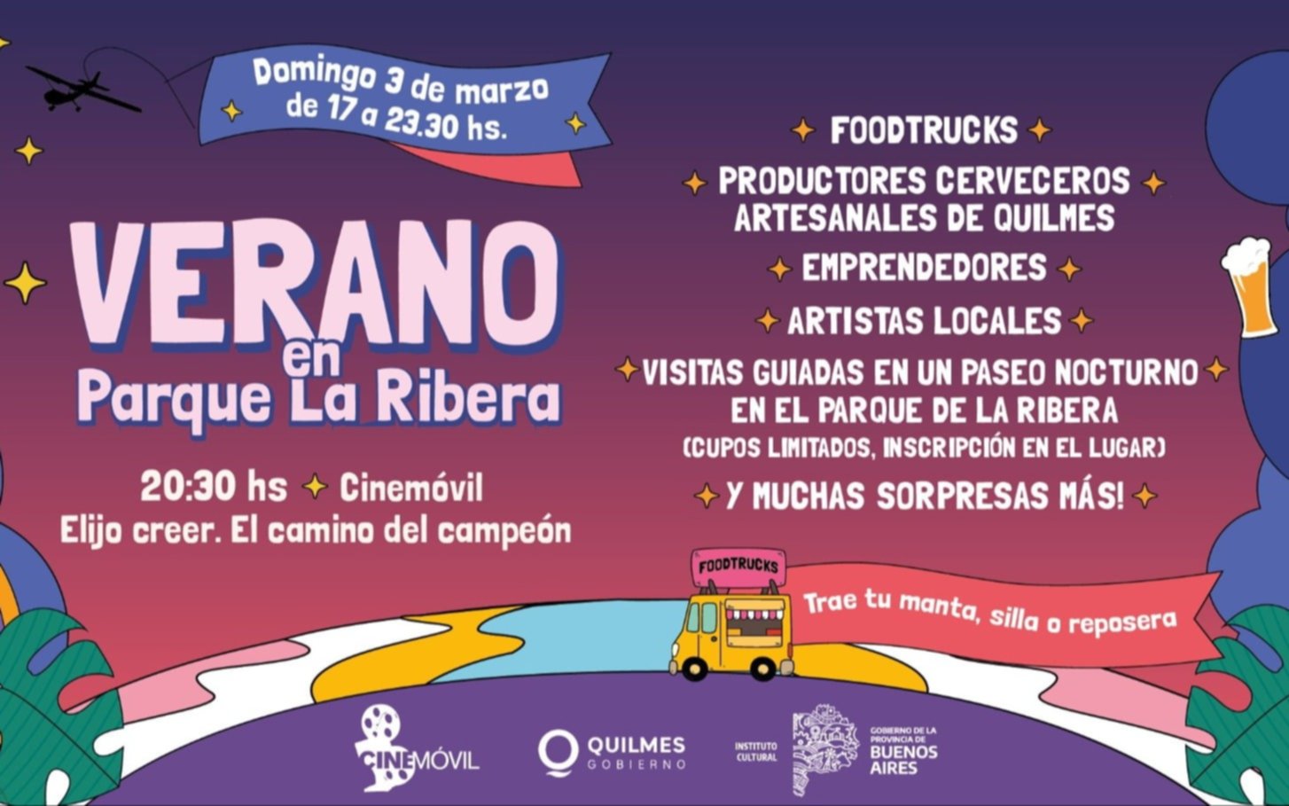 Festival en el Parque de La Ribera Quilmes