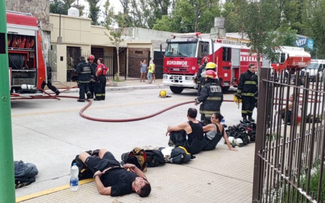 Conmoción en El Dique: un acumulador murió en un incendio