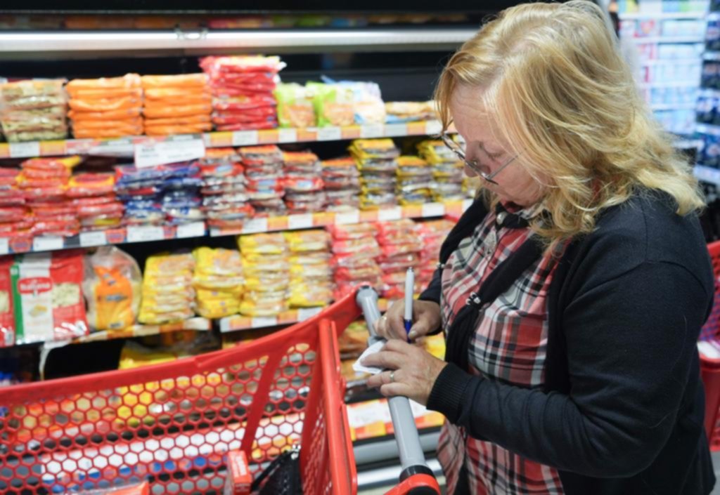La alta inflación impactó en los supermercados