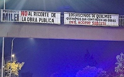 Vecinos del Acceso Sudeste  reclaman la continuación de la obra