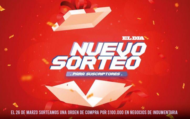 Sorteo imperdible: EL DIA premia a sus lectores con una orden de compra de $100.000