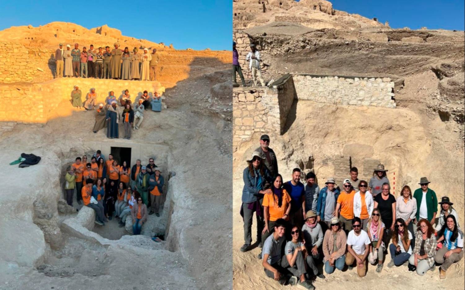 Un grupo de investigadores de la UNLP trabaja en la exploración de la tumba de Amenmose en Egipto