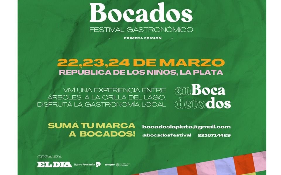 Se viene Bocados: la Cervecería Amsterdam será parte del festival gastronómico 