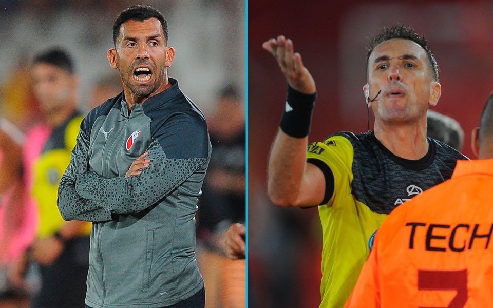 Pablo Dóvalo denunció a Carlos Tévez tras el escandaloso arbitraje ante Independiente 