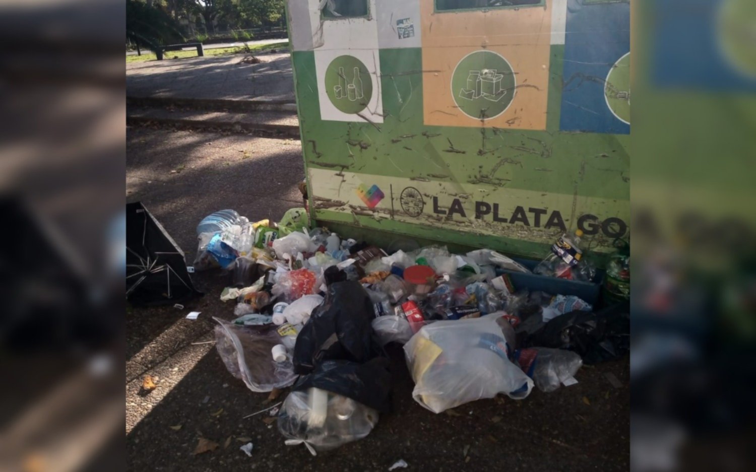 Quejas por contenedores repletos de basura