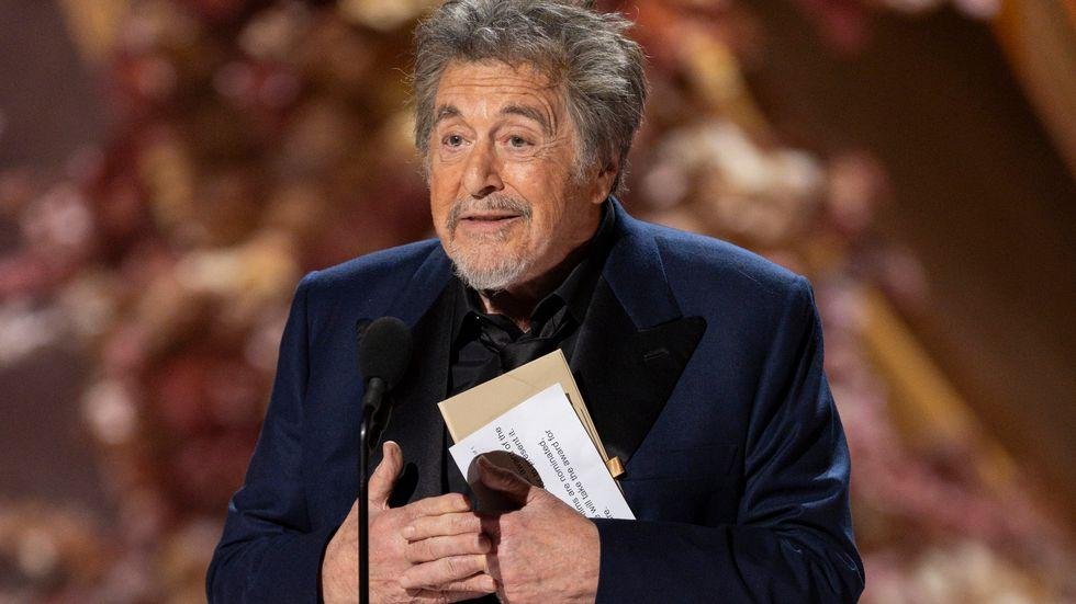 Al Pacino contó el motivo por el que no mencionó a las nominadas a mejor película