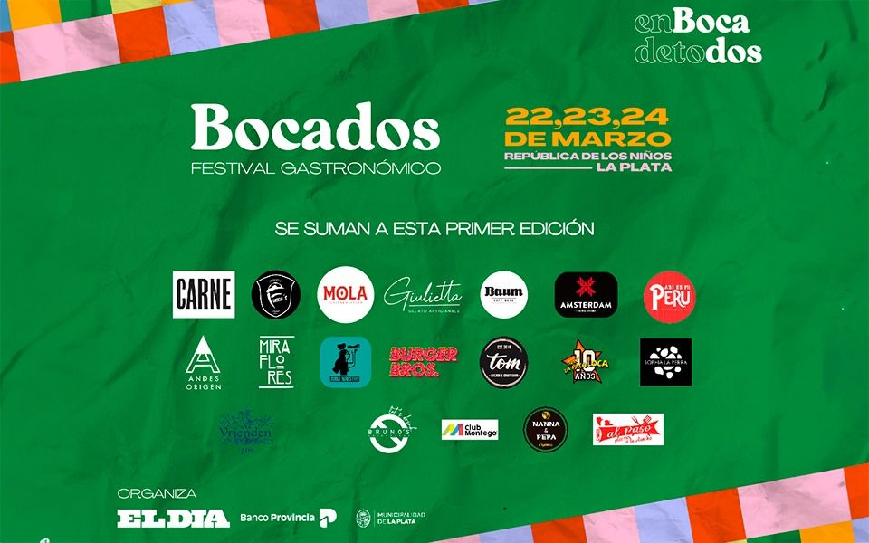 Las hamburguesas de Mauro Colagreco, presentes en el festival gastronómico "Bocados"