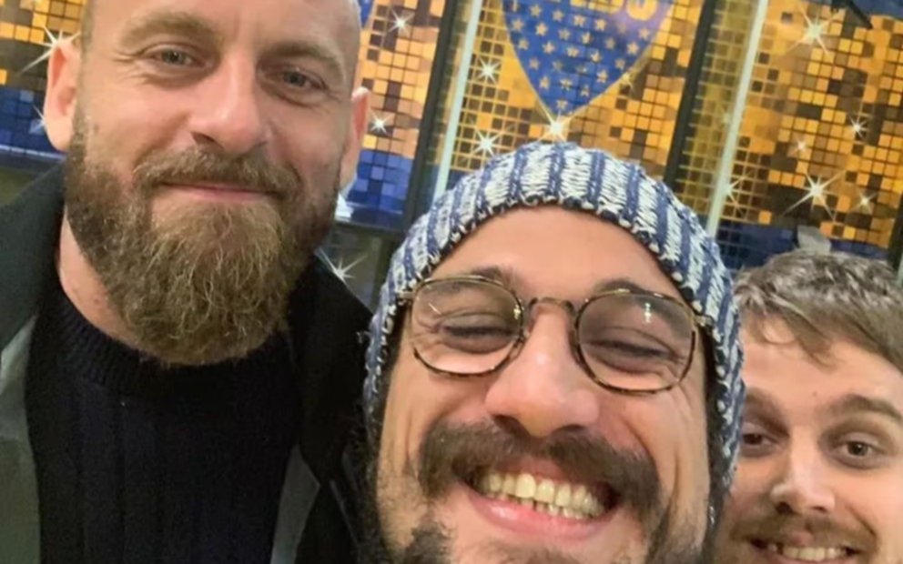 Daniele De Rossi habló sobre el duro presente de Daniel Osvaldo: "Sabe que siempre estoy aquí para él"