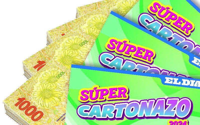 Con El Cartonazo podés ganar $1.000.000: los números que salieron este sábado en EL DIA