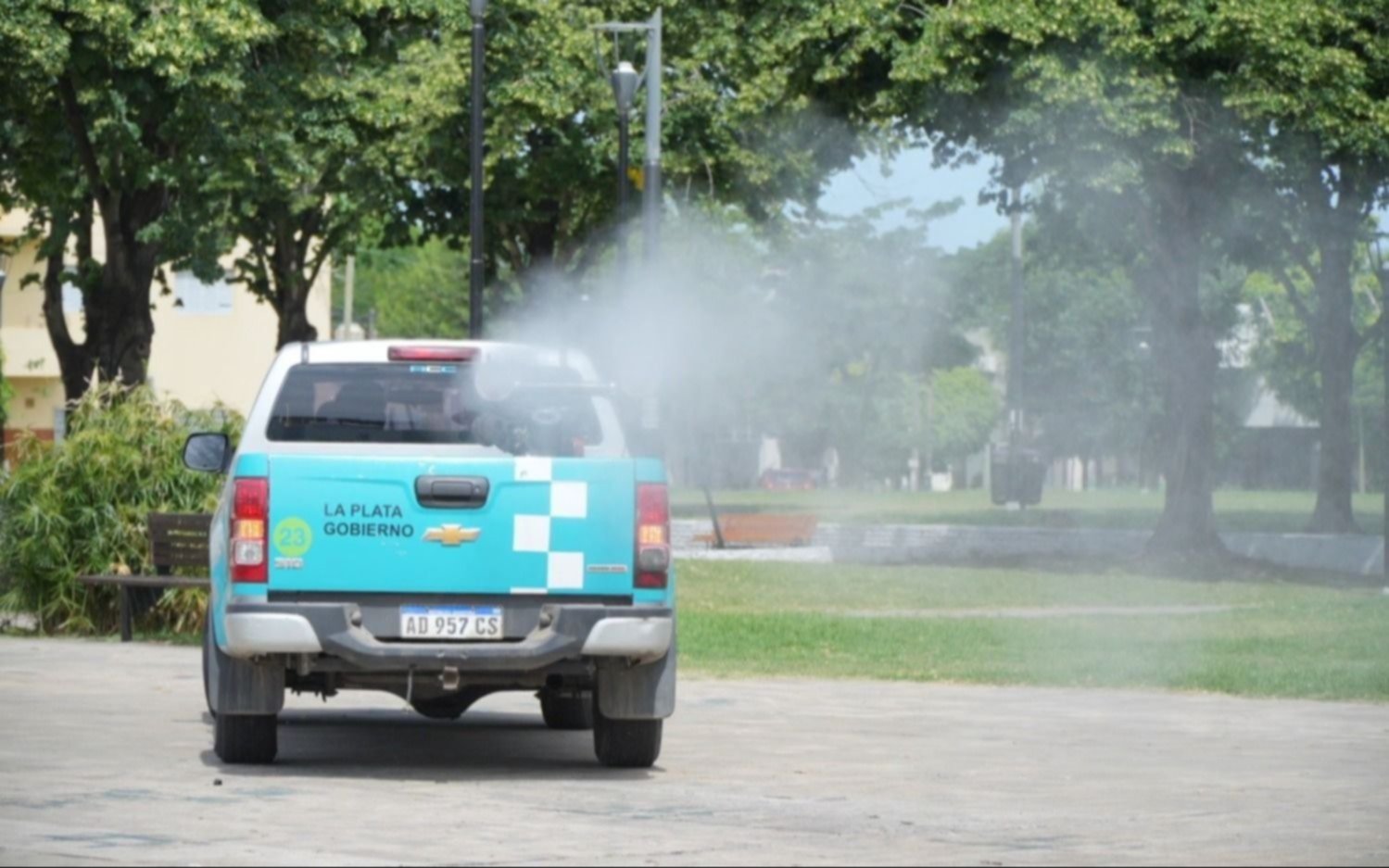Barrio por barrio, el mapa de la fumigación en La Plata, mientras el dengue no da respiro