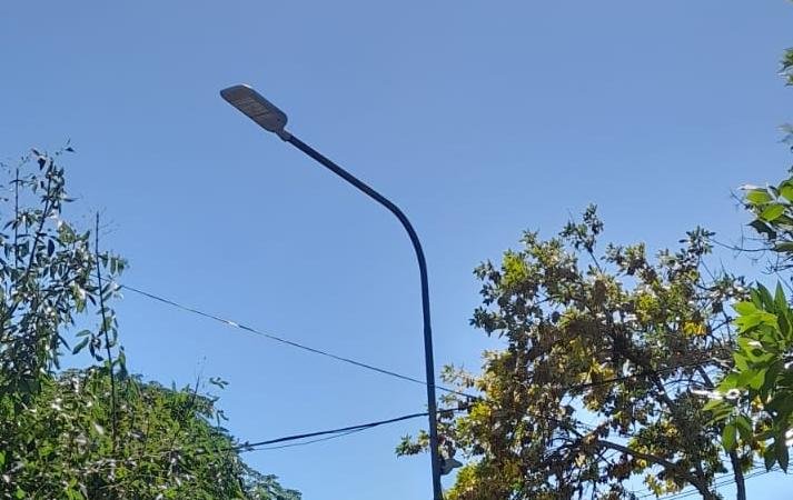 Reclamo por una luminaria que no funciona