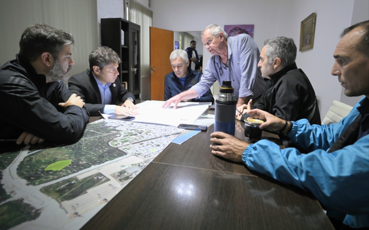 La Provincia brinda asistencia a municipios por el temporal