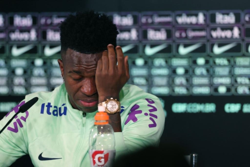 Vinicius Jr., muy triste por los insultos racistas