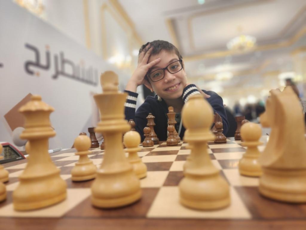 Faustino, el pibe de “Oro” del ajedrez argentino