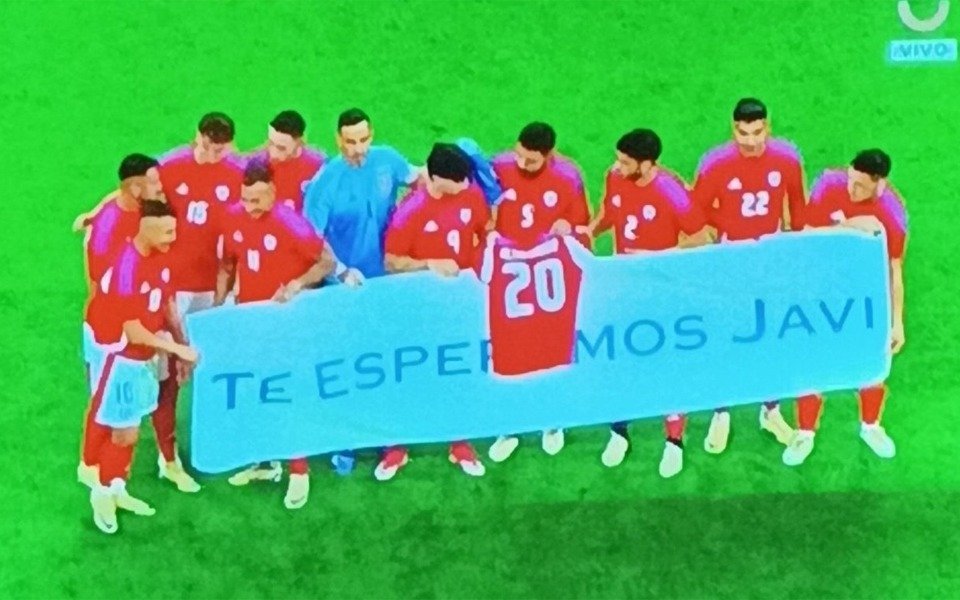 Javier Altamirano y el fuerte gesto de la selección chilena: la reacción del jugador