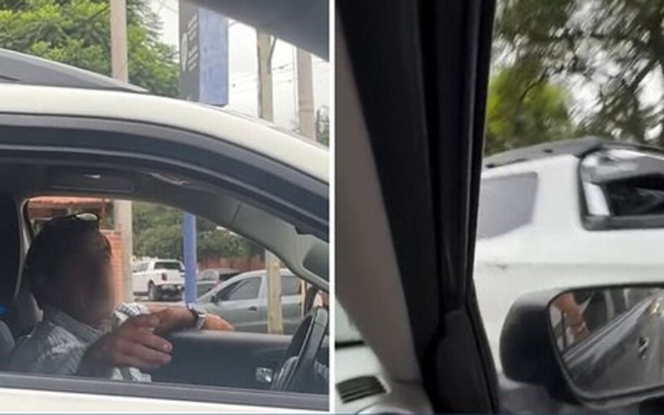 Viral | Tiró basura en una calle de Córdoba, una pareja le dijo que estaba mal y los chocó