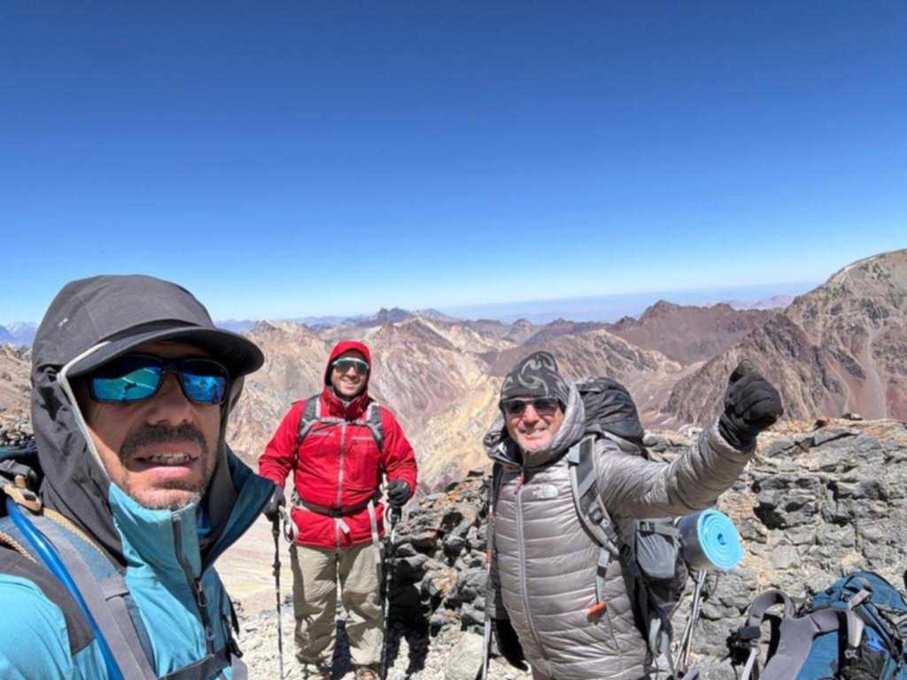 Admirar, superarse, aprender: las inolvidables vivencias de tres platenses en el Aconcagua
