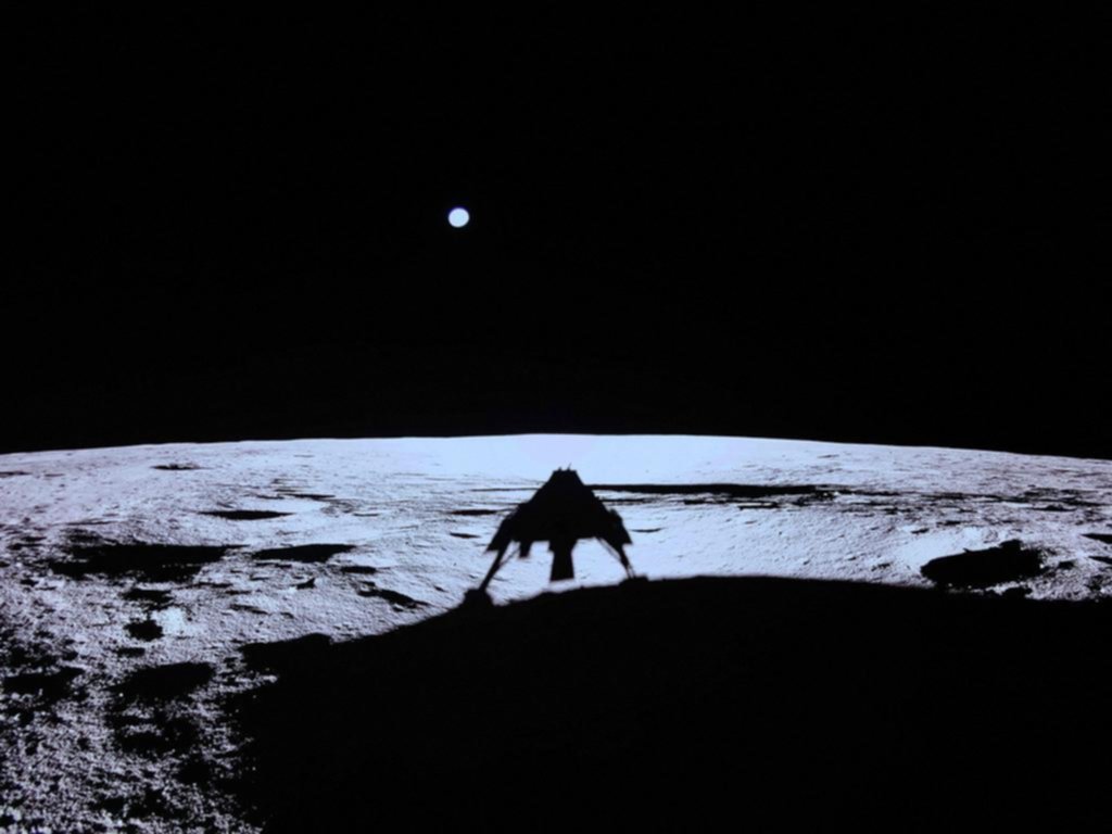 Nueva carrera espacial: una nave privada logró bajar en la Luna