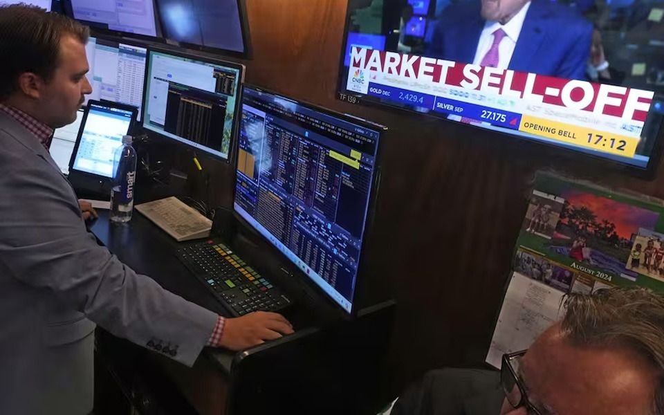 Guerra comercial: tambalearon las bolsas del mundo y las acciones argentinas repuntaron sobre el final