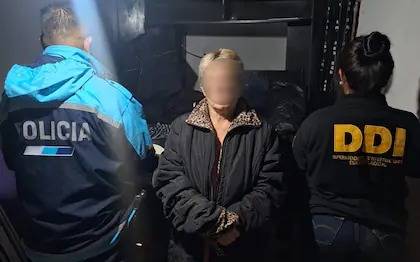 Detienen a viuda negra en Quilmes 