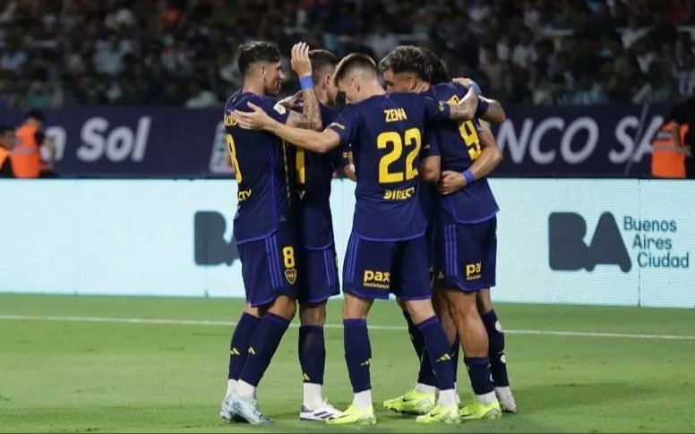 Boca goleó 3 a 0 a Central Córdoba en el Madre de Ciudades