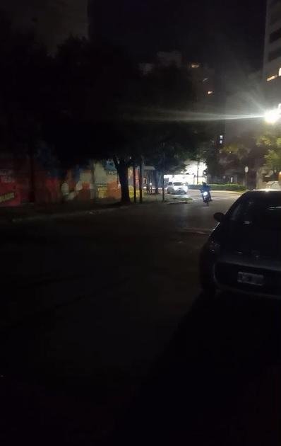 Reclamo en la zona de Plaza Paso por falta de luz en la vía pública
