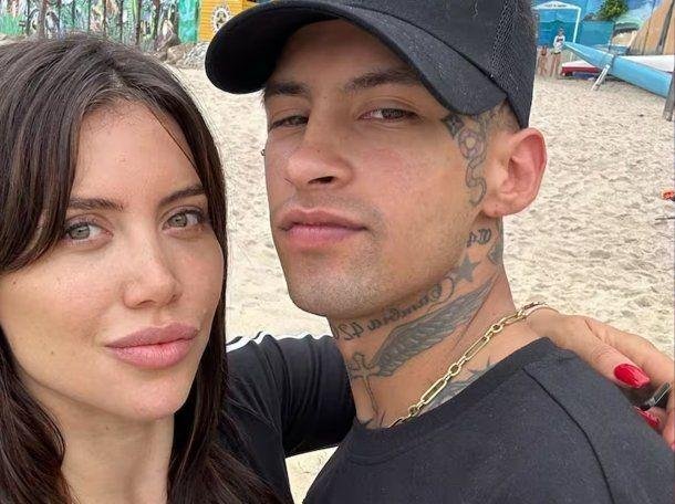 Se viene otra novela: ya se habla de crisis entre Wanda y L-Gante por las fotos hot