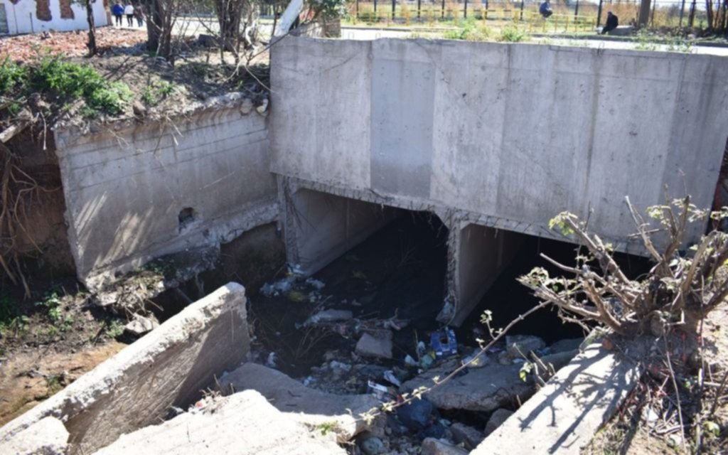 San Nicolás: el municipio busca reactivar la obra del zanjón paralizada hace casi seis años