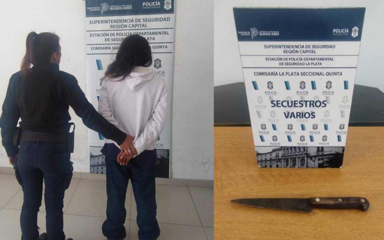 Meridiano V: dormía en la puerta de un edificio, se negó a irse y fue detenida