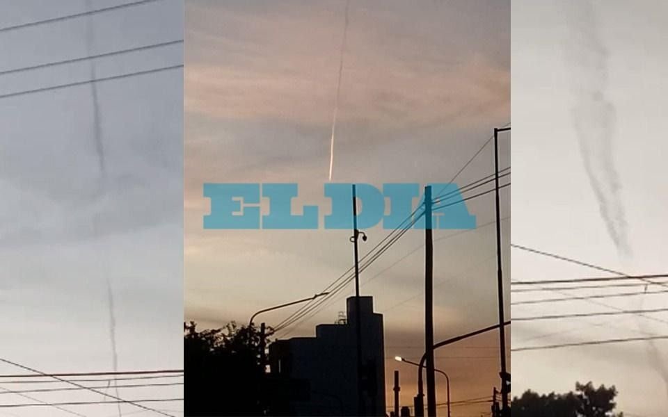 Video y foto | Bola de fuego sorprendió en el cielo platense