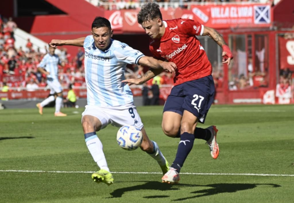 Independiente y Racing no se sacaron diferencias en Avellaneda