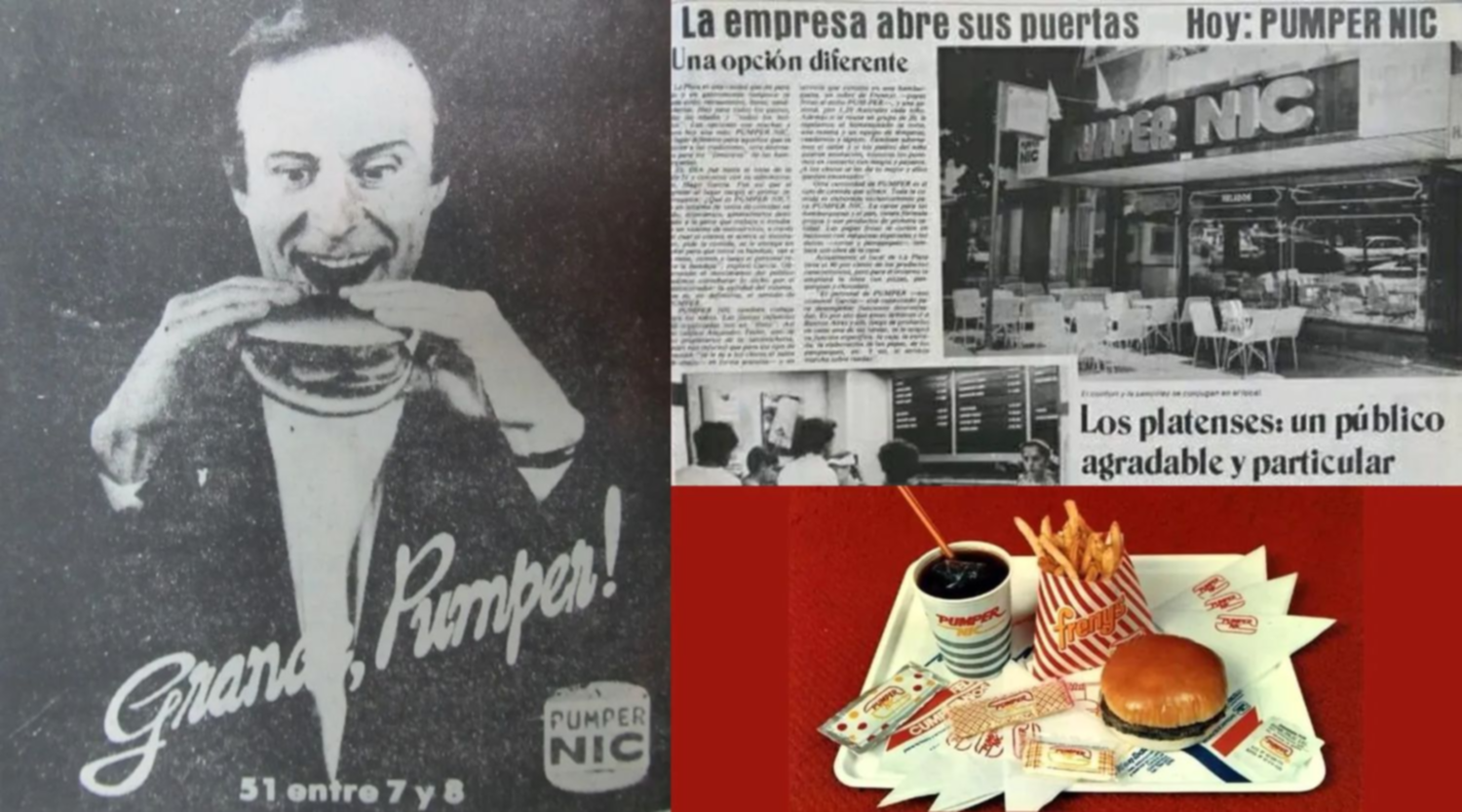 Revelan los misterios de Pumper Nic, el primer local de comidas rápidas de La Plata