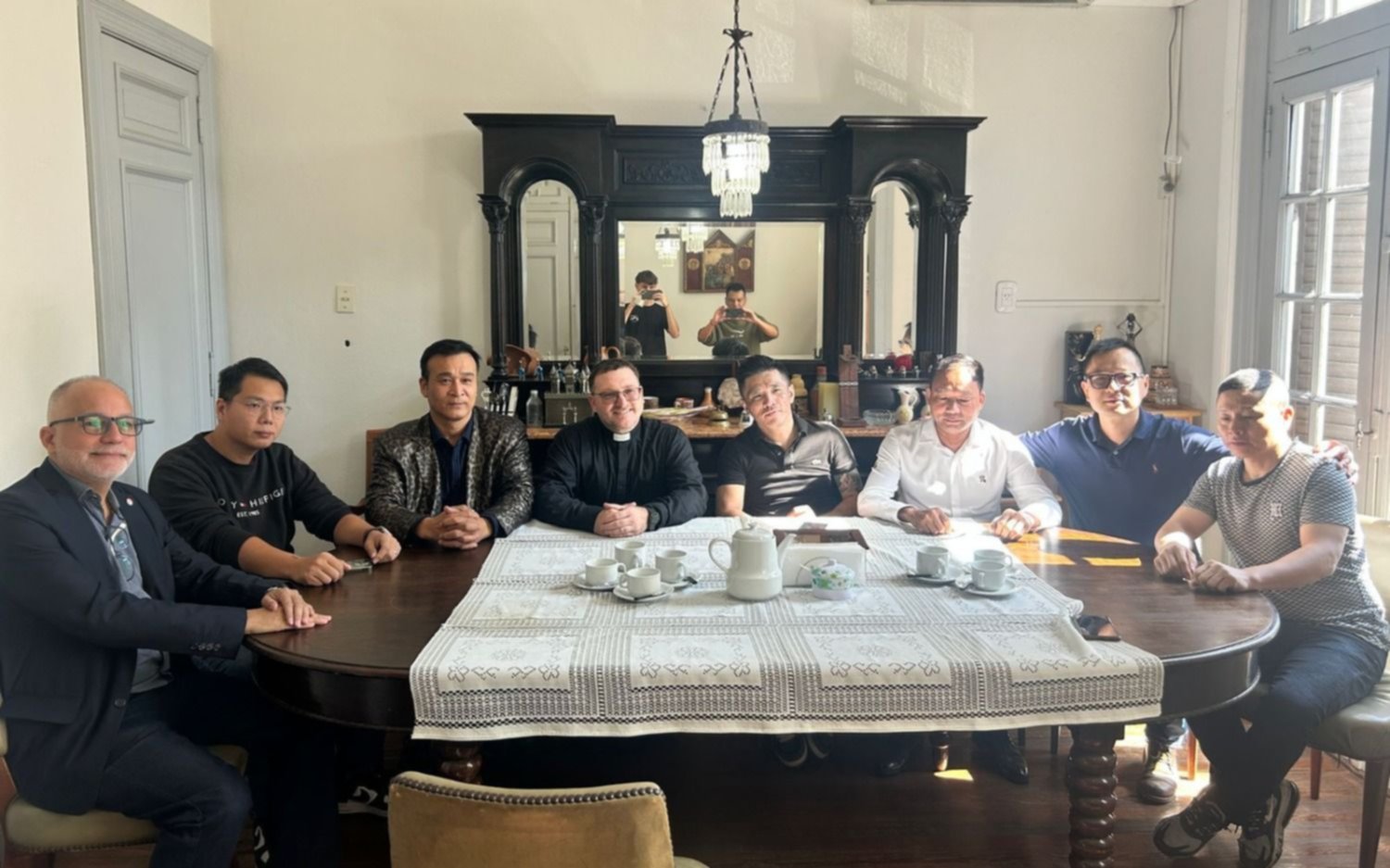 La comunidad China se moviliza por Bahía Blanca