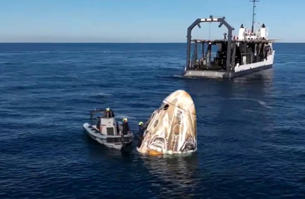 Tras 9 meses, rescataron a los astronautas varados en la estación espacial