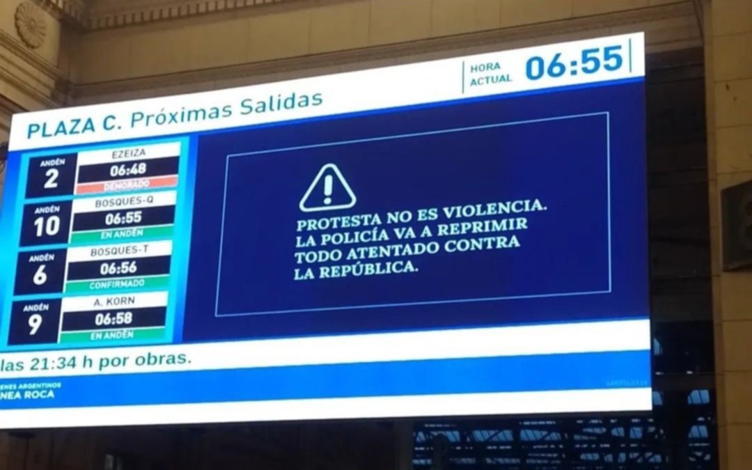 Tensión por la marcha de jubilados: Congreso blindado, calles cortadas, advertencia en trenes y hasta recompensa