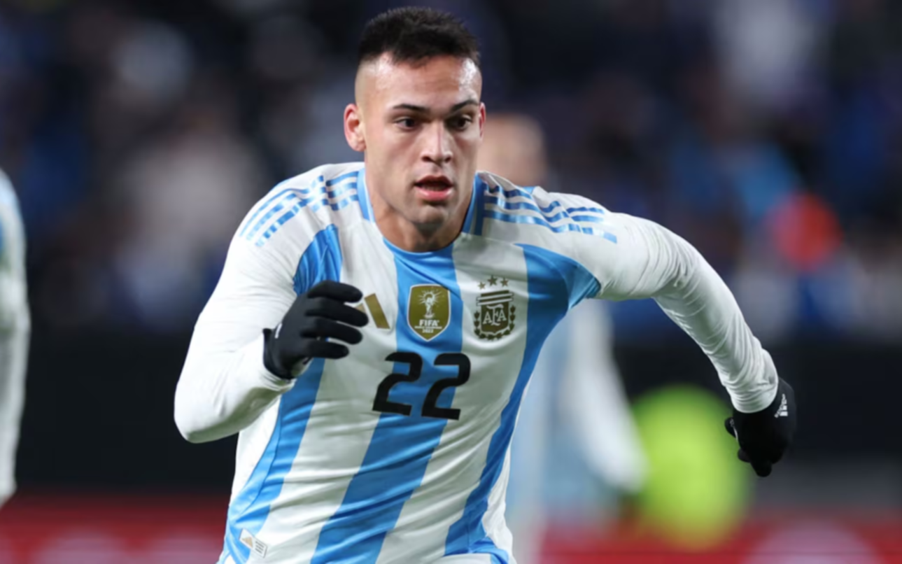 Lautaro Martínez quedó fuera de la lista de convocados para las Eliminatorias por lesión