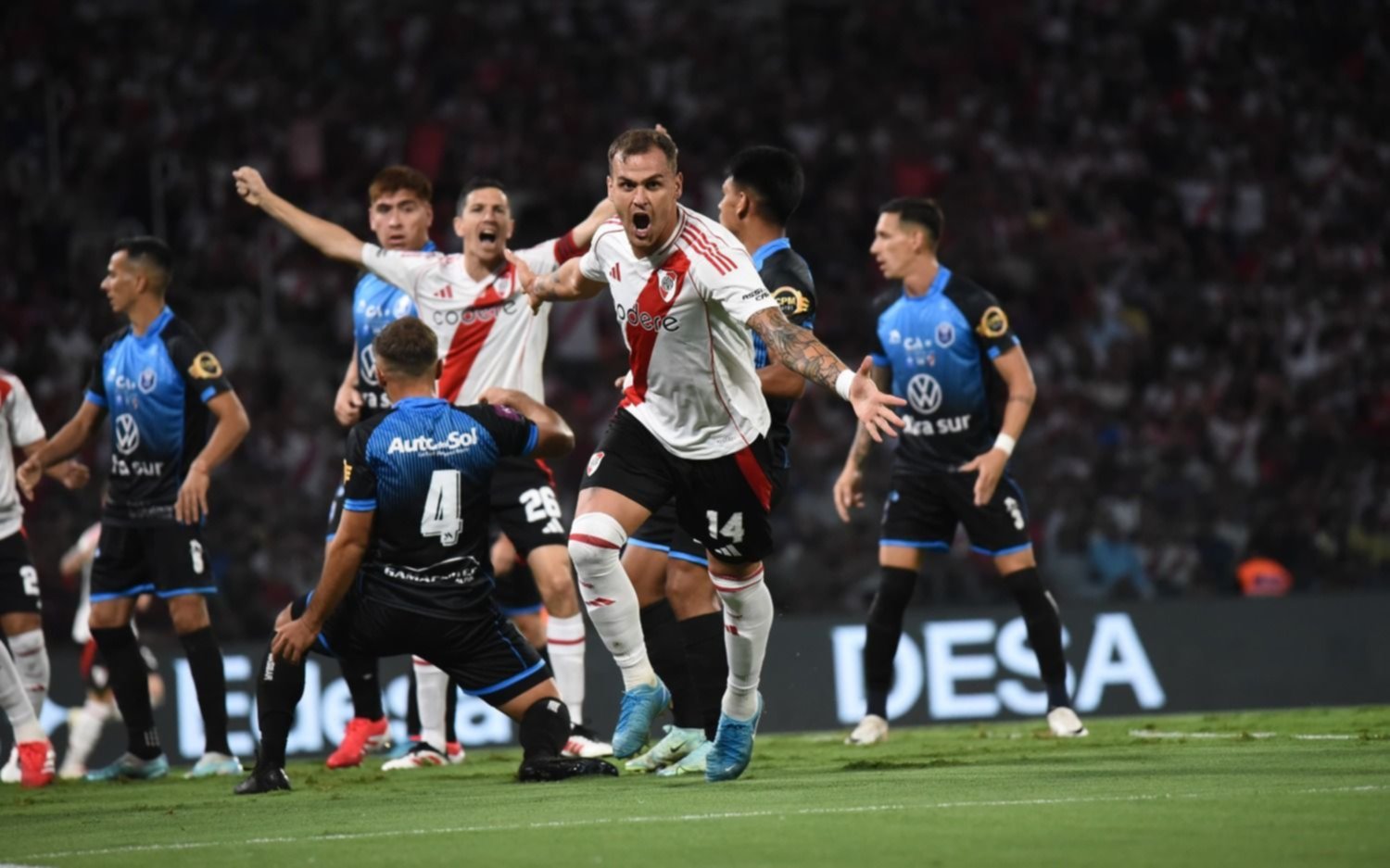 Con goles de González Pirez y Mastantuono, River superó a Ciudad de Bolívar por Copa Argentina