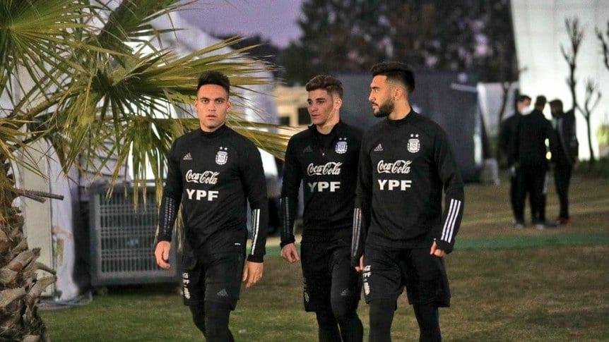 Con Lautaro afuera, Scaloni apostaría por la dupla Alvarez-González