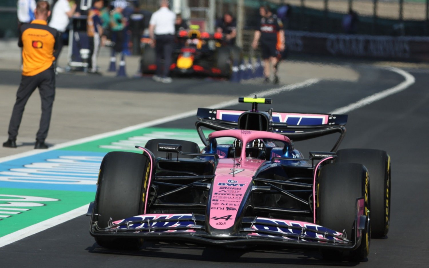 Fórmula 1: Hamilton se adueñó de la pole para la carrera Sprint y los pilotos de Alpine quedaron en el fondo