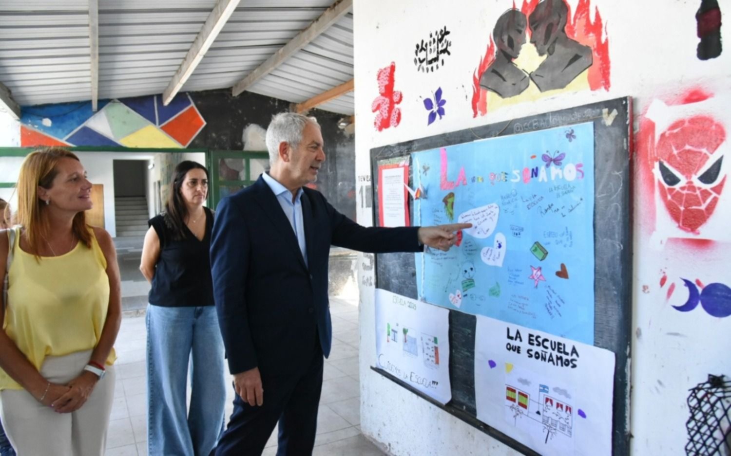 La Plata: avanzan las obras en escuelas y jardines