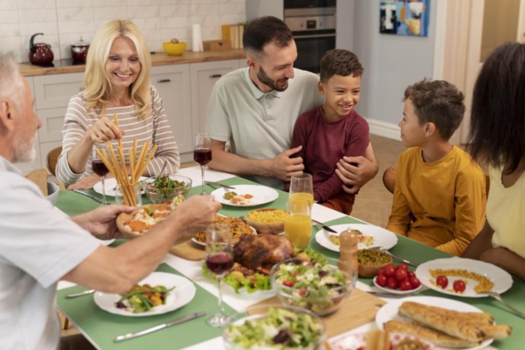 Mesas familiares libres de celulares
