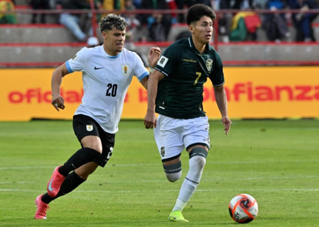 Uruguay empató con Bolivia y se llevó un buen punto de la altura