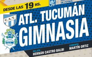 Ahora en vivo... La SuperTransmi: Atlético Tucumán vs. Gimnasia