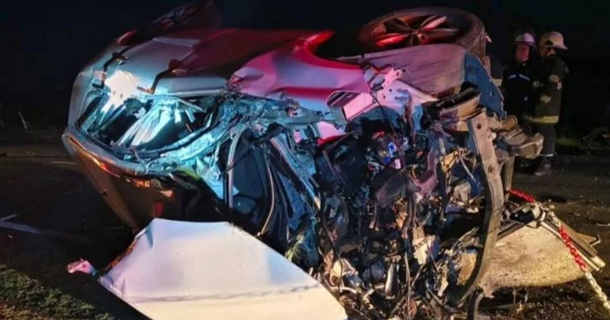 Cuatro muertos en la Ruta 5 por choque frontal entre un auto y un ...